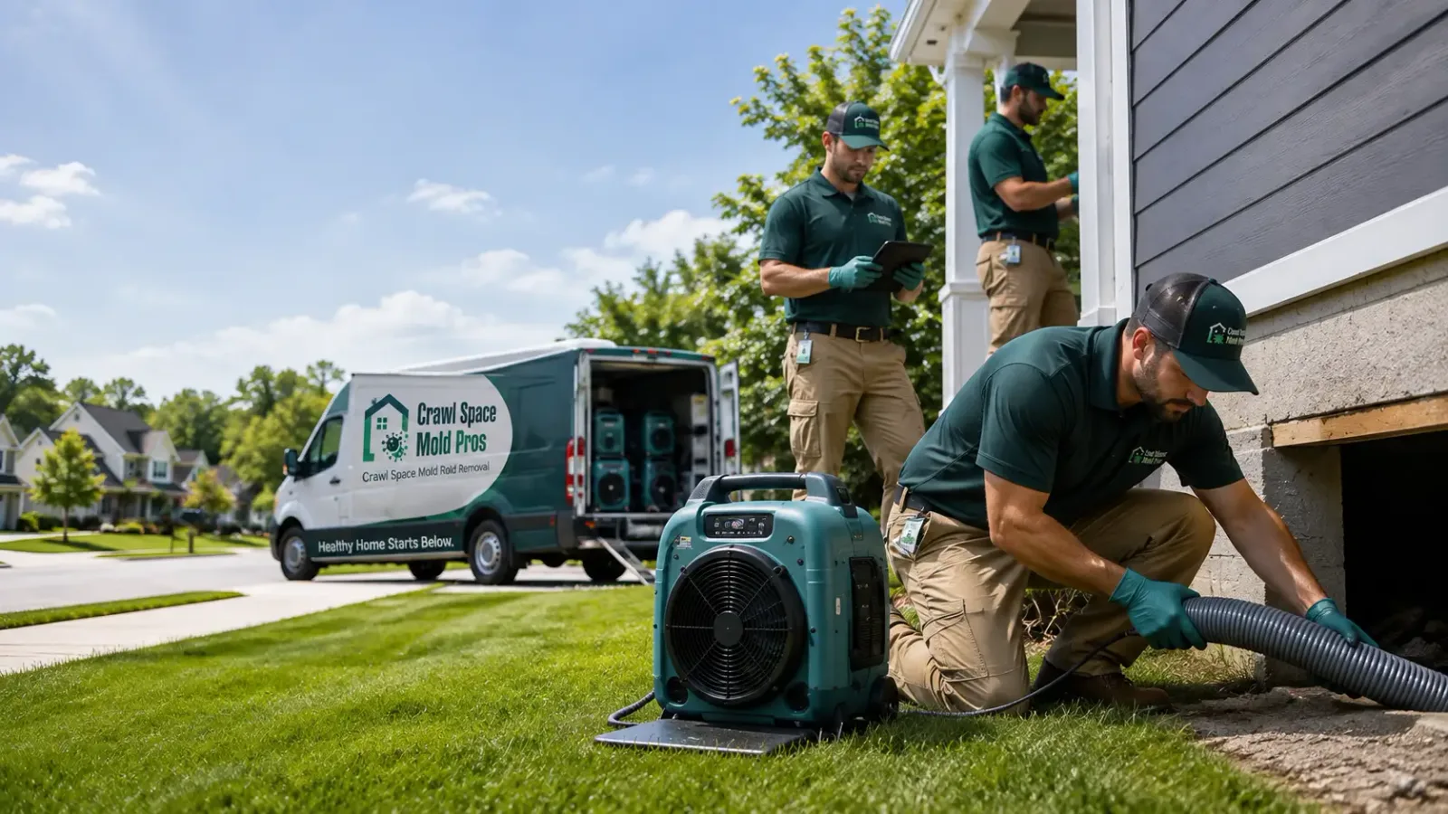 Crawl Space Mold Removal in Moshannon, PA